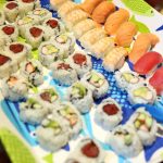 Hand-rolled sushi included with Masters hospitality